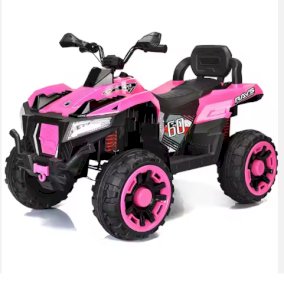 ბავშვის ელექტრო კვადროციკლი F-009pink