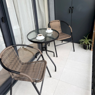 ბაღის ავეჯის ნაკრები - BLOG rattan S ყავისფერი 