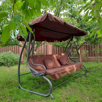 3 ადგილიანი პრემიუმ საქანელა - გასაშლელი